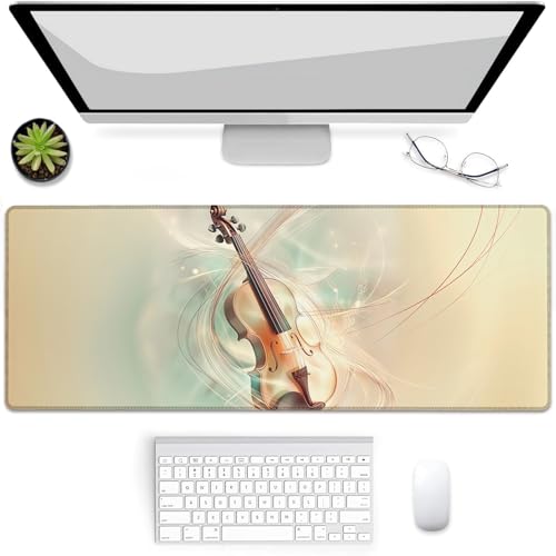 Tapis de souris de jeu antidérapant tapis de bureau xxl violon