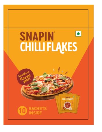 Snapin Chilli Flakes (2g*10 sachets) 20g Pouch - Image 3 thumbnail