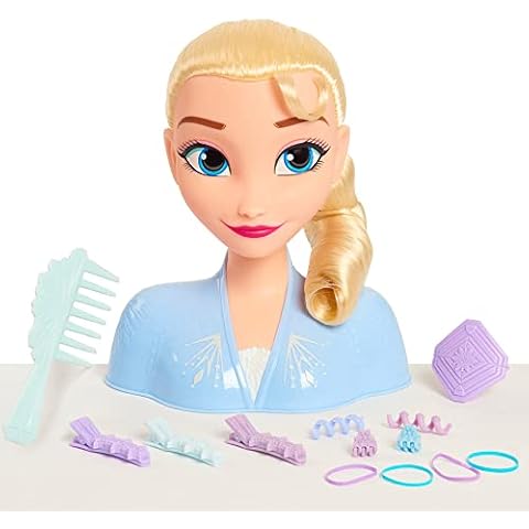 Disney Frozen 2 Elsa Styling Head with Accessories Cover