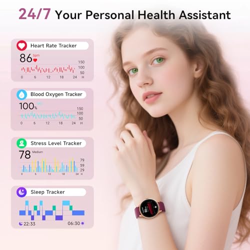 Fitpolo Smart Watch for Women, 105+ Sports Modes Fitness Tracker - image 4