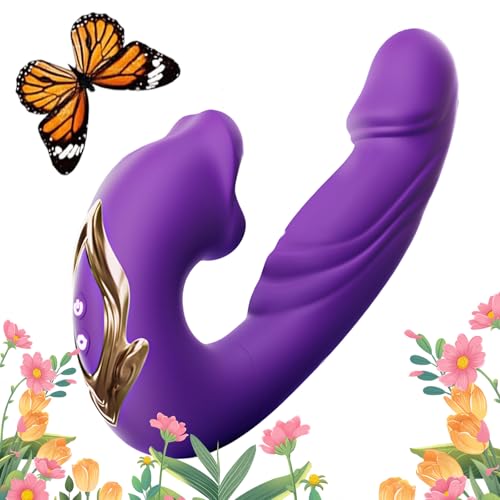 SKBOSRJIA Floor Trainer, 4 in 1 Massager Toy for Women, Quiet Waterproof Purple