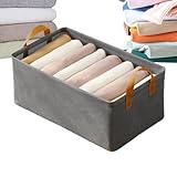 クローゼット用衣類収納ボックス | 折りたたみ可能 スタッキング可能 棚収納バスケット スチールフレーム,ベッドルーム デスク バスルーム用スタッカブルバスケットコンテナ