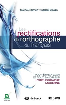 Paperback Rectifications orthog.français [French] Book