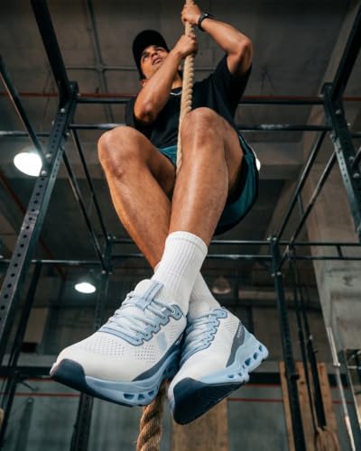 Image of Bacca Bucci Balance Men's Sports Sneakers | Ultra-Light Jacquard Running Shoes with Cushioned Rebound Sole | EVA + Rubber Heavy-Duty Outsole | All-Day Comfort & Breathable Daily Trainers