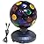 Disco Ball Lamp 360 degree Motion Rotating Multi-Colored Changing Magic KTV Fash Light Great for Party Bar, Home Decor, Dance, Game Accessories, Stress Reliever or Dj Light Effect Christmas(Black)