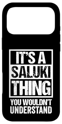 Funny Saluki Parent Quote Dog Lover �X�}�z�P�[�X iPhone 17 Pro Max �p