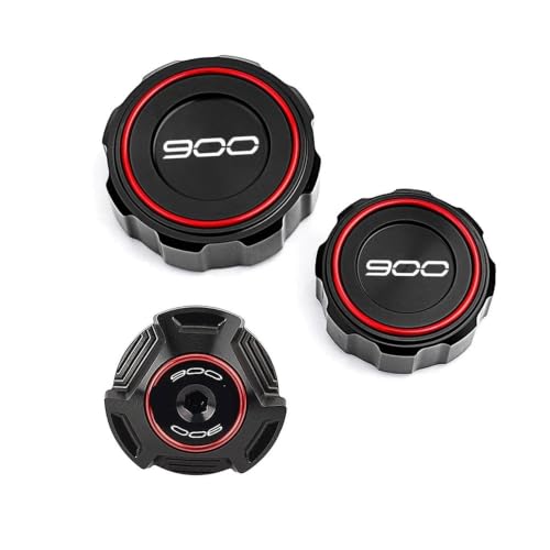 Couvercle réservoir liquide frein et bouchon huile moteur pour moto Kawasaki Z900RS 2017-2025