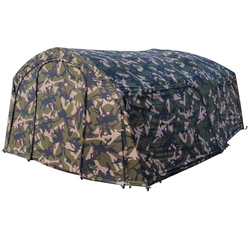 Fox Frontier II XL Camo Deluxe Extension 150x270x170cm - Zelterweiterung, Angelzelt, Karpfenzelt