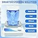 AYINLAB Magnetic Stirrer Set(4 Stir Bars & a Retriever), Strong Magnetic Stir Plate 3000rpm with Speed Control for Liquid Mixing, Magnetic Mixer for Chemistry, Lab, Yeast Starter, Drinks & DIYs