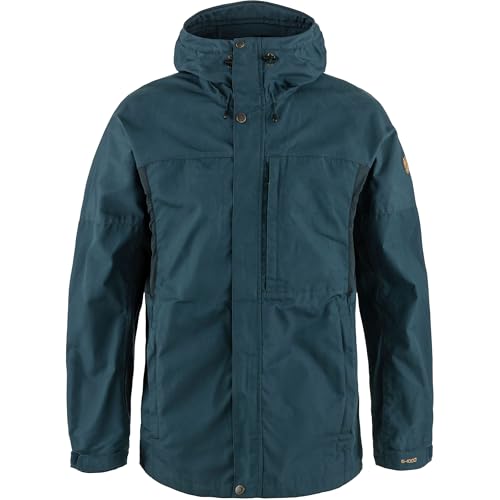 Veste Fjällräven Kaipak pour homme, blouson de randonnée robuste en G-1000 Eco