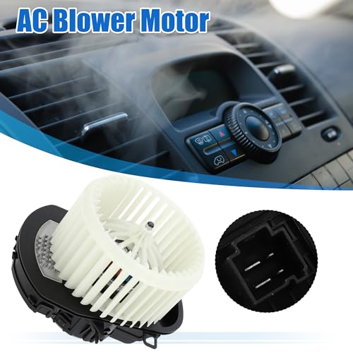 Image of X AUTOHAUX HVAC Heater Blower Motor Assembly No.7P0820021 for Porsche Cayenne 2011-2018 for Volkswagen Touareg 2011-2017