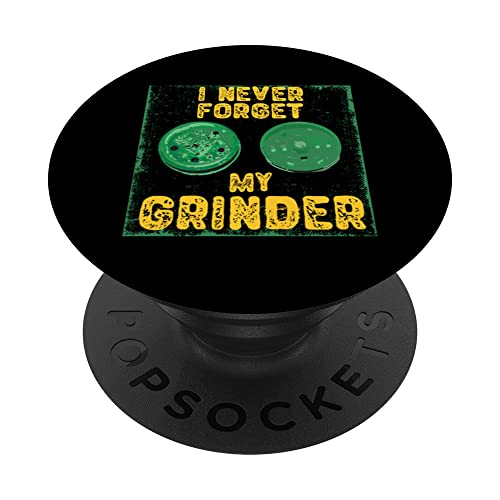 Weed Leaf Blunt Joint Party Marijuana Grinder Called Science PopSockets Swappable PopGrip