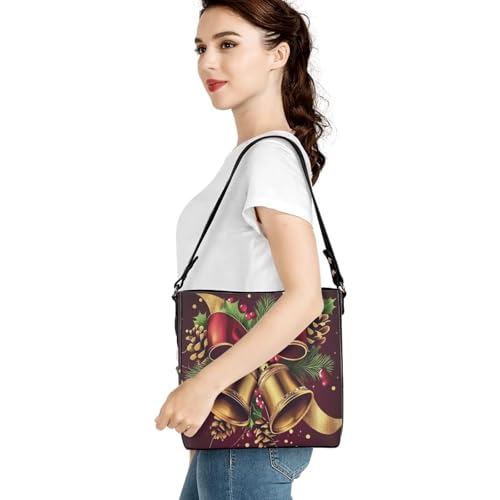 Image of HUGS IDEA Hoho Bag for Women Crossbody Purse Leather Handbags Laides Shoulder Bags