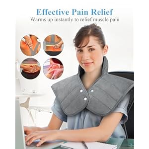 Heatingpadforneckandshouldersandbackbirthdaydaygiftsforwomenmenmomdadherfsahsaeligiblelargeheatingpadforbackpainrelief6heatsettings4timersautooff22x37grey Urban Country Home Decor Heating pad for neck and shoulders and back birthday day gifts for women men mom dad her fsa hsa eligible large heating pad for back pain relief 6 heat settings 4 timers auto off 22x 37 grey urban country home decor