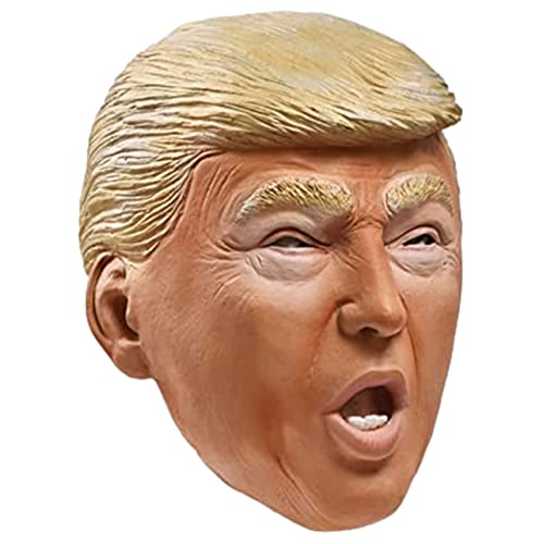 Traje do Presidente,Presidente Cosplay Trump | Máscara de trunfo de celebridade realista fantasia de