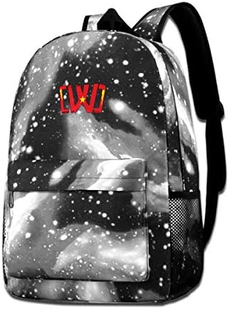 Galaxy Printed Shoulders Bag CWC Chad Wild Clay Ninja Fashion Casual Star Sky Backpack For Boys&girls