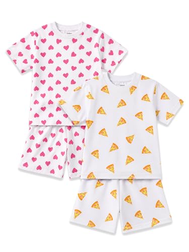 Image of Kidbea Kids Cotton Clothing Set | Ultra-Soft Printed Half Sleeve T-shirt & Shorts Set Comfort Fit Casual Wear for Boys & Girls