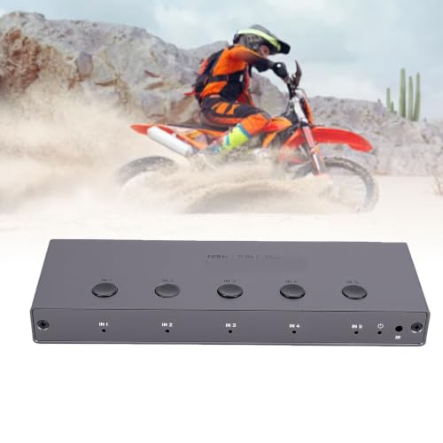 Conmutador de Interfaz Multimedia HD Cryfokt para PC y consolas de juegos 7