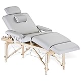 EarthLite 684 Calistoga Portable Salon Table Color: Marie's Beige