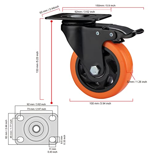image for ASRINIEY Casters, 4