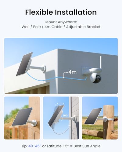 Image of Reolink Solar Panel 2S, 5900mAh Battery 6W Solar Cold-Weather Charger