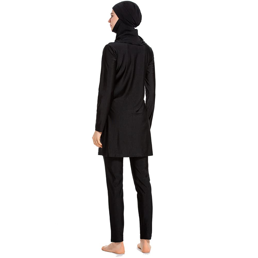 Modest Badeanzug für Frauen Muslimische Bademode mit voller Abdeckung Islamischer Hijab Damen Schwimmen Burkini Badeanzug