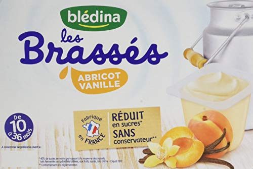  Blédina Les Brassés Abricot Vanille de 10 à 36...