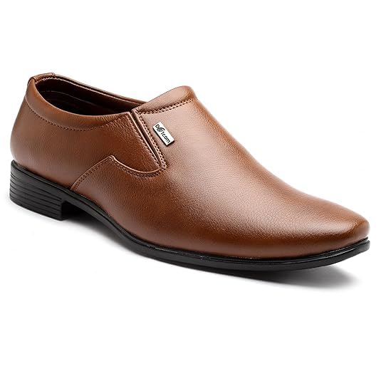 Image of Action-OFFICE-81 Synthetic Leather Stylish & Comfortable Formal Shoes for Men