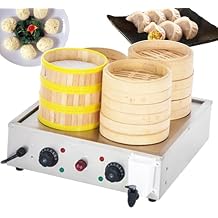 Commercial Steamed Bun Oven Food Steamer Four-Hole Steamed Buns Machine Electric Hot Food Steamer Food Warmer