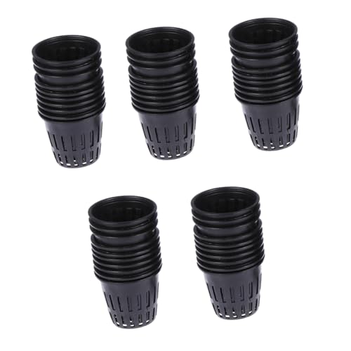 CIYODO 50pcs Plastic Plant Pots Hydroponic Net Cups Planting Net Pots for Nursery