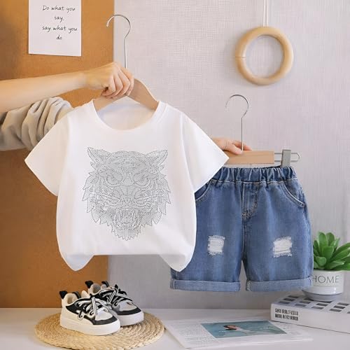 Image of Googo Gaaga Boys Printed Clothing Set | Tshirt Combo Set - Includes a stylish T-shirt and matching shorts for a complete everyday outfit.