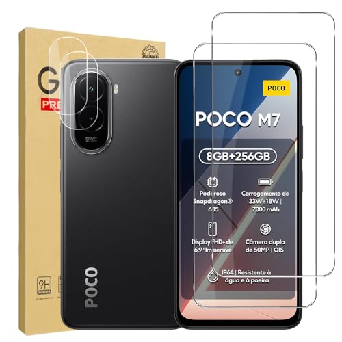 �y2+2���Z�b�g�zFor Xiaomi Poco M7 4G/POCO M7 Plus �K���X�t�B����(2��)+�J�����t�B����(2��) �d�x9H YILLIONS �����K���X ���{���Ɏq�f�ސ� �d�x9H ��U�h�~ �X�N���b�`�h�~ �������� ��U�h�~ �����z