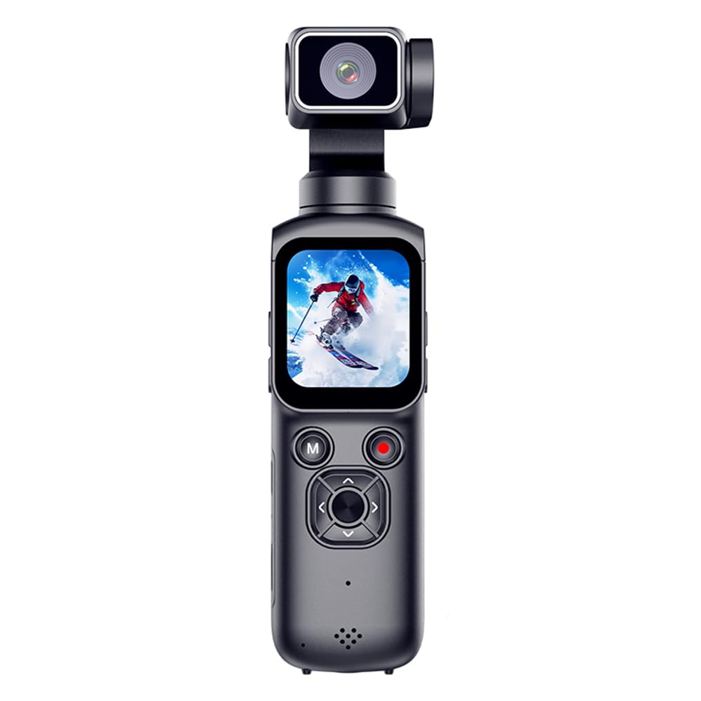 ❤初心者でも簡単な編集でプロ級の本格的な動画に仕上がる♪❤4Kビデオカメラ Amazon | Omego vlogカメラ【2026新登場 330°水平回転＋180°上下回転