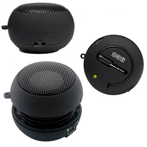 Wired Speaker Portable Audio Multimedia for G Pad II 10.1 Tablet, Rechargeable Black Compatible with LG G Pad II 10.1