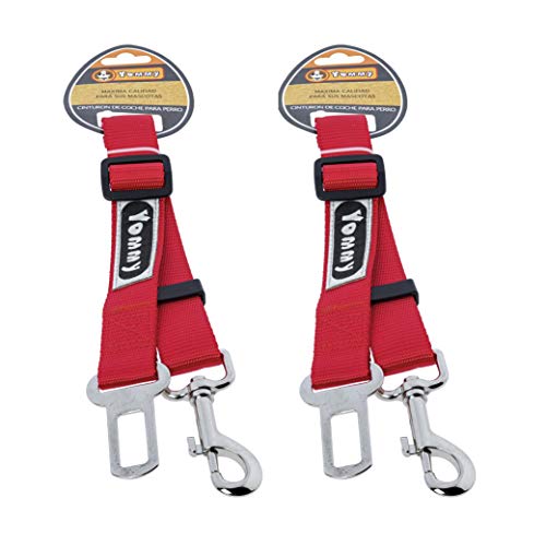 RC ocio Cinturon Perro Coche para Perros medianos y Grandes/Correa con Enganche al cintur�n para la sujeci�n de Mascotas/Correas para los Asientos del Coche con Enganche al cintur�n