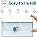 Guizzcg 2 Pack Screen Protector for ZTE Nubia Red Magic 10 Pro / 10 Pro+/10S Pro/10S Pro+, 2 Tempered Glass Screen Protector,Case Friendly,Scratch Resistant,HD-Clear,Black