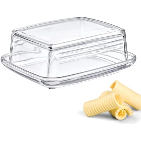 Westmark Butterdose Glas - ideal zum Servieren und Aufbewahren - spülmaschinenfest Cover