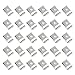 30pcs Photovoltaic Cable Clamp Photovoltaic Cable Clips Wire Harness Clips Wire Clips for Electric Wires Clips for Pv Wiring Solar Panel Wire Clips Stainless Steel Buckle