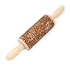 Yueton1packwoodenembossedrollingpinsengravedembossingrollingpincutekitchenbakingdecortoolforbakingembossedcookies  Urban Country Home Decor Yueton 1 pack wooden embossed rolling pins engraved embossing rolling pin cute kitchen baking decor tool for baking embossed cookies  urban country home decor