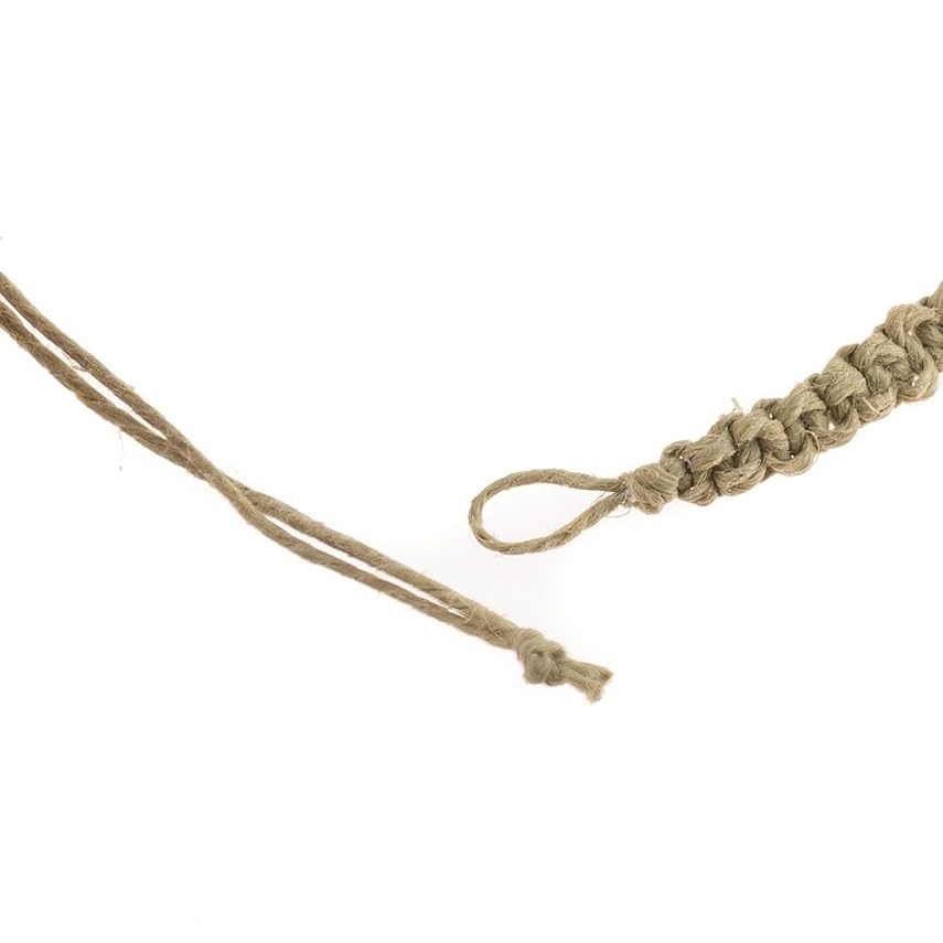 Image of BlueRica Hemp Anklet with Glass Beads