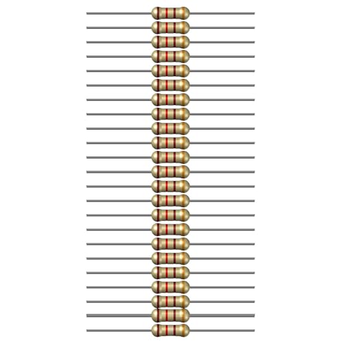 Image of 120 Ohm Resistor 1 /4W 5% Tolerance, Pack of 100 (120 Ohm)