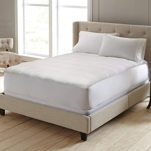 Wellrest Soft Defense Mattress Pad with NeverWet Technology, Waterproof & Stain Resistant, King