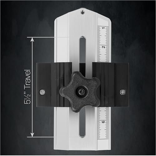 Thin Rip Jig Table Saw Jig for Making Repetitive Narrow Strip Cuts on Table Saws with 3/4" x 3/8" Miter Slots •Also Works with Many Router Tables and Band Saws