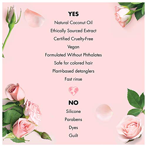 Love Beauty And Planet Blooming Hair Conditioner For Color Treated Hair Murumuru Butter & Rose Paraben & Silicone Free & Vegan Hair Care, 32.3 Fl Oz #TOP3