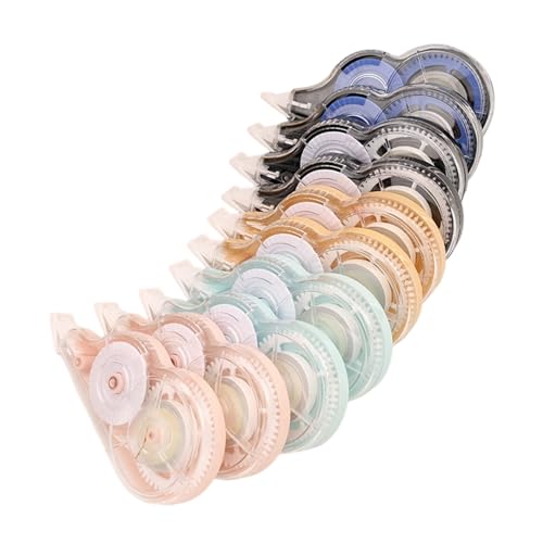 10pcs␳e[v[[8mx5mm Refillable Refillable White Out Totoll Exter For School And Office With Fook