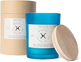 Lumaland Luma Lab Zodiac Duftkerze Sternzeichen Fische - aus 100 % veganem Sojawachs - nachhaltig, vegan, stilvoll - Kerze im Glas - Duftmomente für Zuhause - Home - Aroma & Entspannung