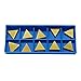 10 PC TPG-322 Tin Coated Turning Carbide Inserts