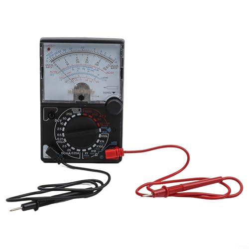 Analog Multimeter Pointer Type Tester for Electrical Repair, Voltage Current