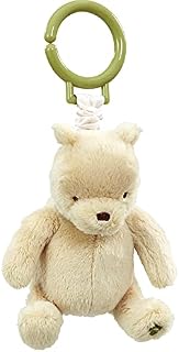 Official Disney Winnie the Pooh Pram Toy - Clip on Soft Toy for Boys and Girls by Rainbow Designs