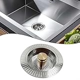 Photo Gallery homevortex filtro di scarico per lavello da cucina, filtro a maglia fine in acciaio inox, per scarico dei capelli, protezione per lo scarico della doccia, grande tappo per vasca da bagno, bagno (1 Photo Gallery homevortex filtro di scarico per lavello da cucina, filtro a maglia fine in acciaio inox, per scarico dei capelli, protezione per lo scarico della doccia, grande tappo per vasca da bagno, bagno (1